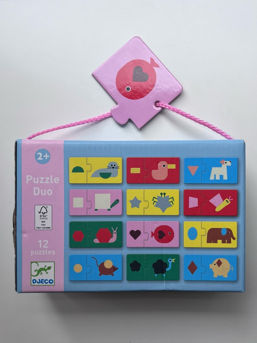 DJECO Puzzle duo toddler toy